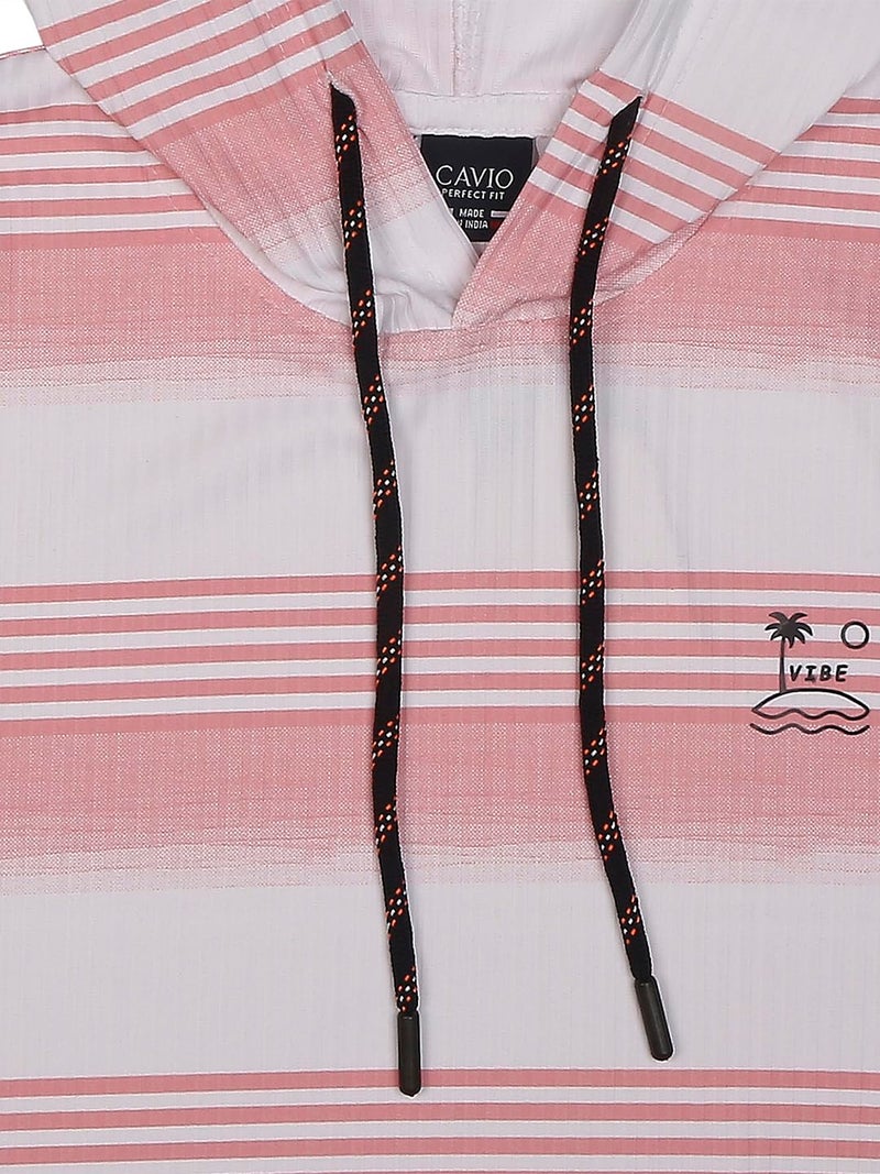 CAVIO Boys Striped Coord Set - Casual Cotton Outfit - Image 3